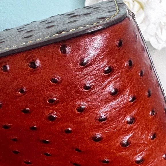 Dooney & Bourke Ostrich Ruby Crossbody Bag - Picture 5 of 13